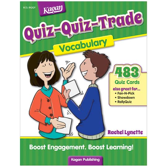 Kagan Publishing Quiz-Quiz-Trade Vocabulary